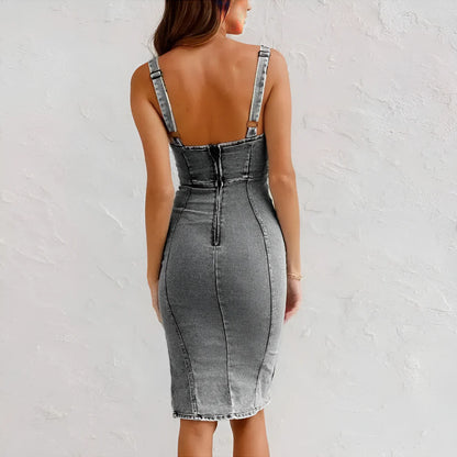 ModeChic™ | Robe Denim U-Hook